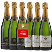 Guide Hachette : 3 bouteilles Cuvée du Centenaire + 3 Bouteilles Brut Royal