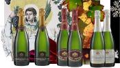 COLIS PÂQUES : 3 bouteilles Cuvée Centenaire Brut + 2 bouteilles Cuvée Prestige Brut + 1 bouteille Cuvée Brut Royal + Baby Plumier CHOCOLATS CADEAU