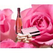 RECEVEZ EN CADEAUX : 1 bouteille Cuvée ROSÉ Brut + 1 Boîte de Biscuits roses de Reims !