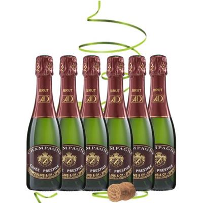 6 demi-bouteilles Cuvée Prestige Brut