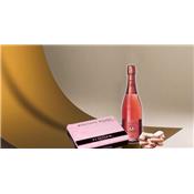 RECEVEZ EN CADEAUX : 1 bouteille Cuvée ROSÉ Brut + 1 Boîte de Biscuits roses de Reims !