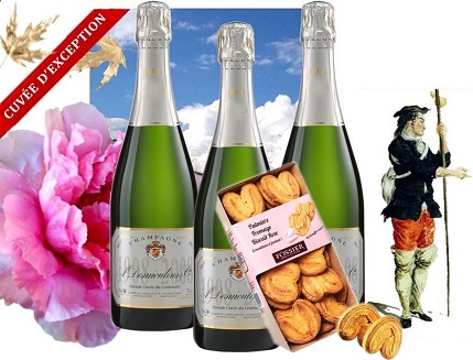 COLIS D'ACCUEIL étoilé : 5 bouteilles GRANDE CUVÉE DU CENTENAIRE + Feuilletés salés OFFERTS !