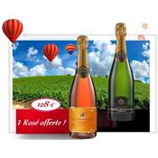 Délices d'Été : 5 bouteilles Brut Royal + 1 Rosé OFFERTE !