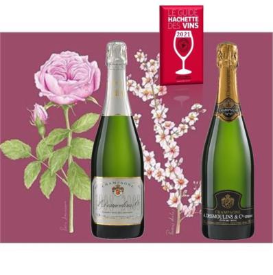 Guide Hachette : 3 bouteilles Cuvée du Centenaire + 3 Bouteilles Brut Royal