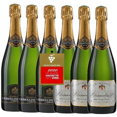 Guide Hachette : 3 bouteilles Cuvée du Centenaire + 3 Bouteilles Brut Royal