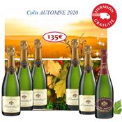 Automne 2020 : 5 bouteilles Brut RÉSERVE + 1 Bouteille PRESTIGE Brut