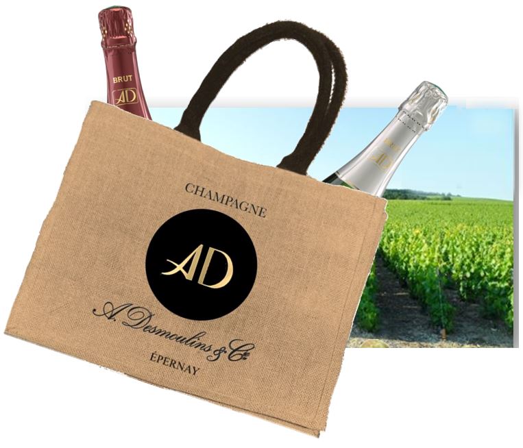 SAC JUTE A. D CADEAU OFFERT pour 4 caisses : validité 15/08/2022