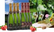 Caisse ÉTÉ : 3 bouteilles Cuvée Prestige Brut + 3 bouteilles Cuvée Brut Royal